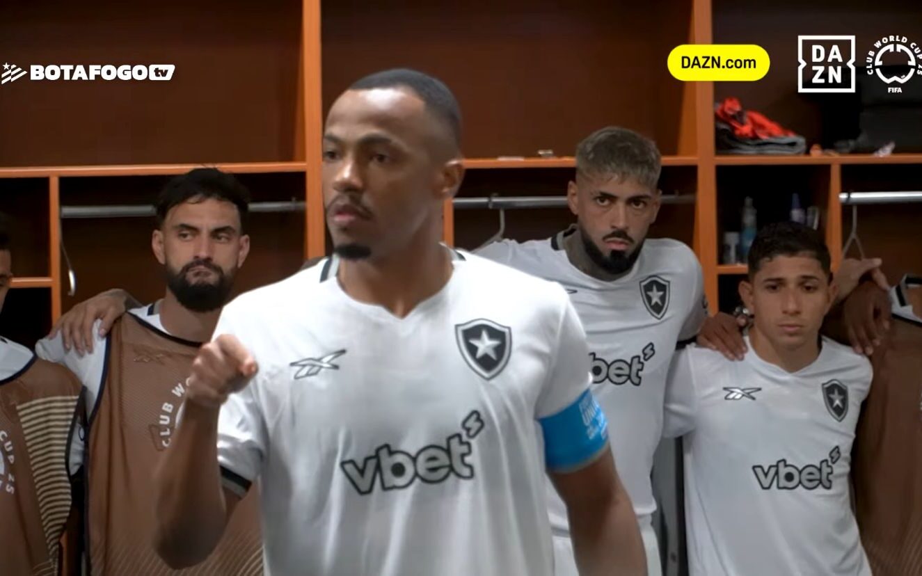 Discurso de Marlon Freitas agita vestiário do Botafogo antes do duelo contra o PSG