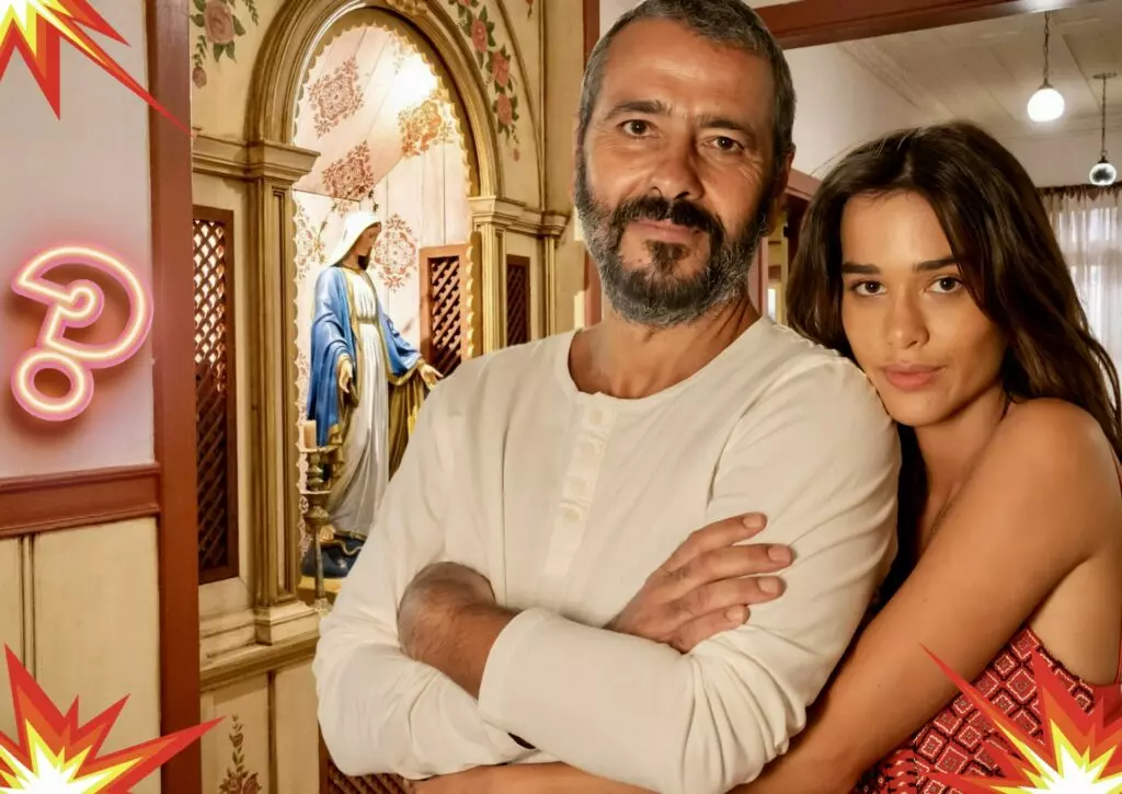 José Inocêncio e Mariana em Renascer