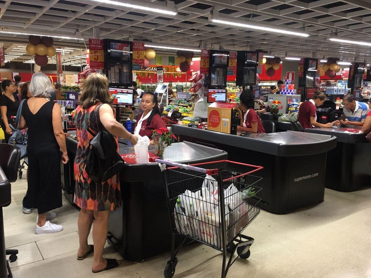 Para 85% das pessoas que acham que os preços estão mais altos, o supermercado foi apontado como o lugar onde o aumento foi mais percebido durante o ano de 2023