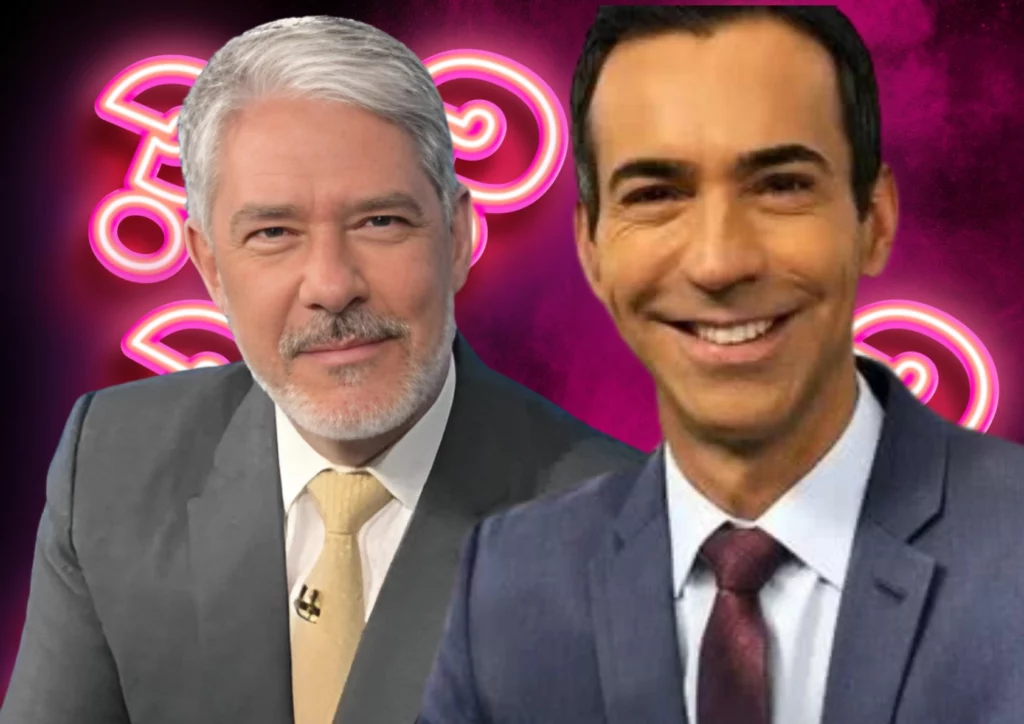Bonner e Tralli na Globo  - Divulgação/TV Globo 