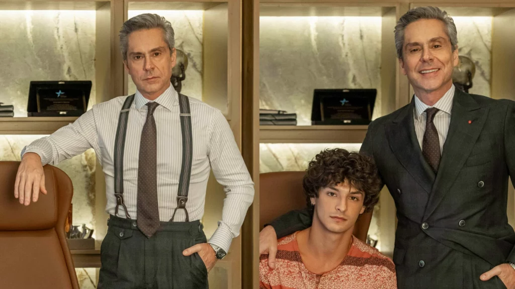 Marco Aurélio (Alexandre Nero) e Tiago (Pedro Waddington)