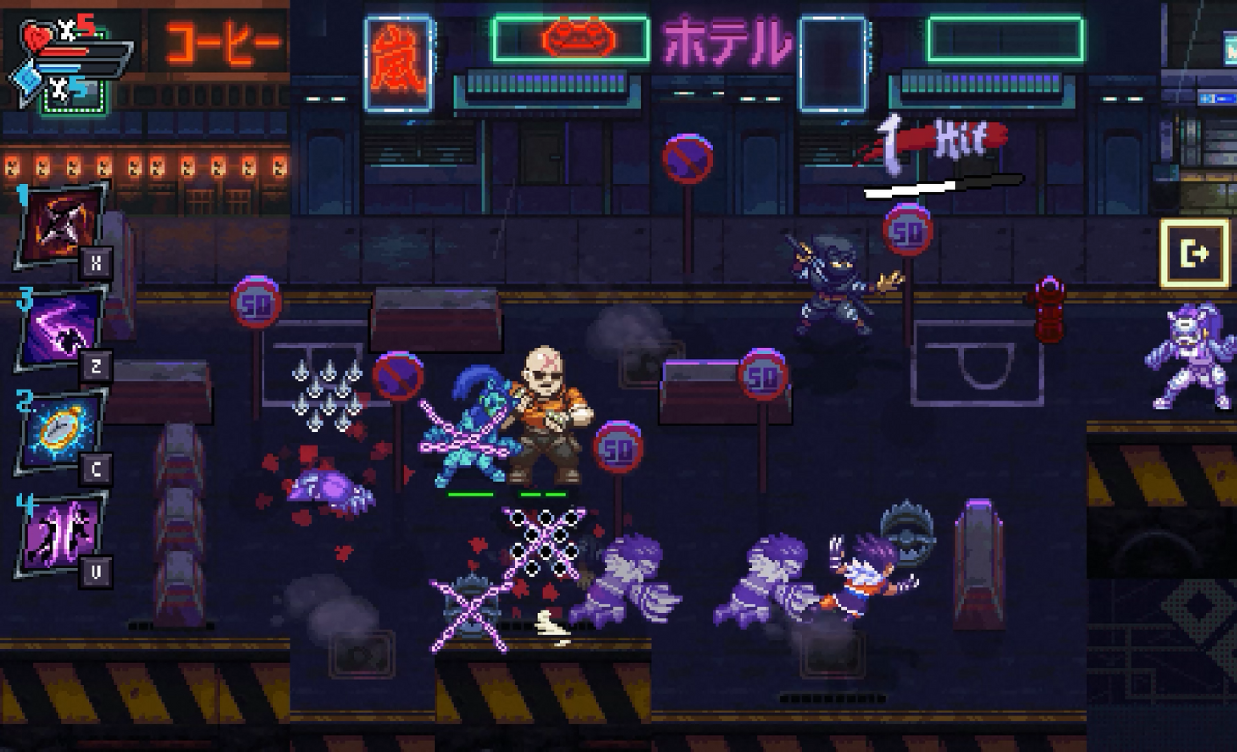 Arashi Gaiden conta com 7 fases diferentes, cada uma contendo 20 salas únicas, totalizando 140 desafios cuidadosamente projetados