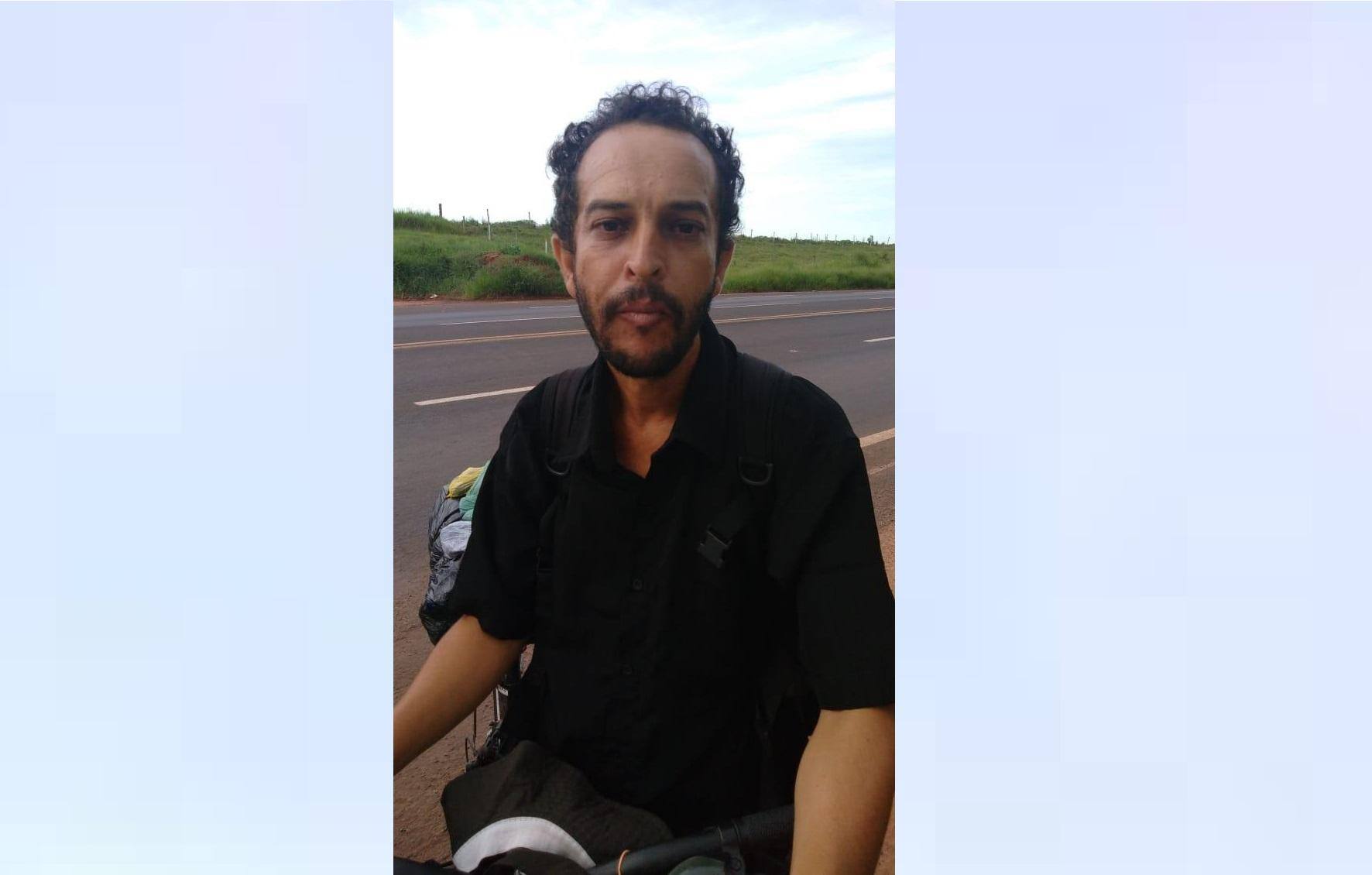 Wellington foi encontrado pela ex-cunhada em uma rodovia próxima à casa dos pais em Umuarama