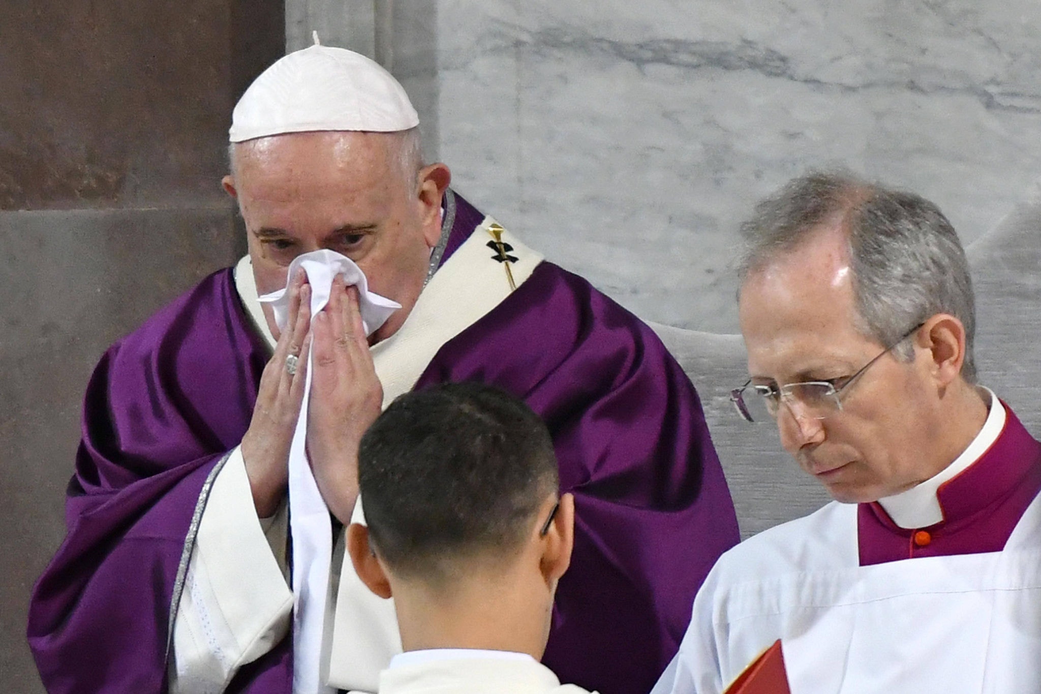 ITALY-VATICAN-POPE-ASH-WEDNESDAY