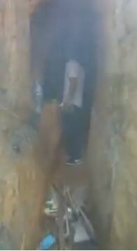 Túnel foi descoberto nas imediações de penitenciária