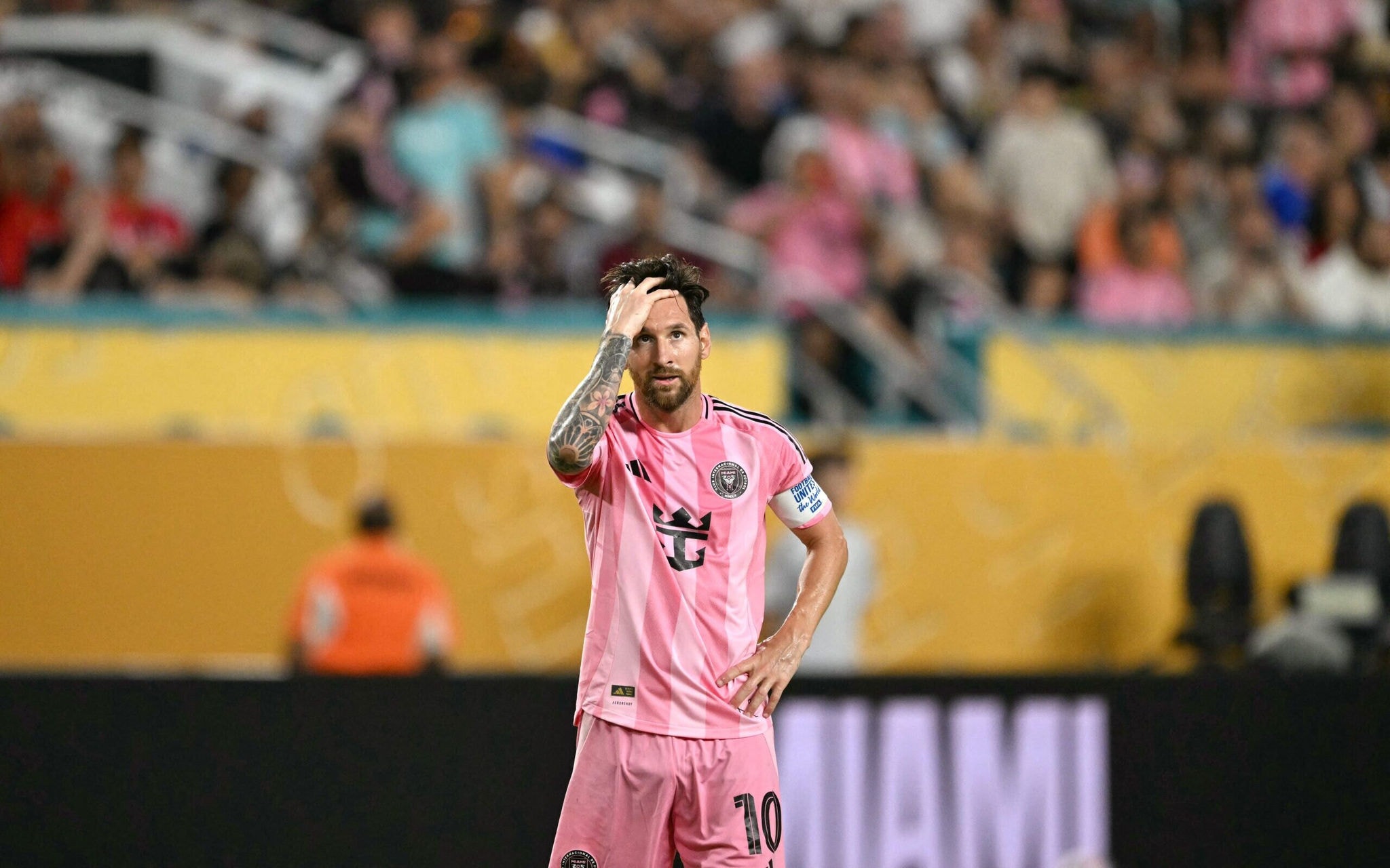 Messi foi o grande nome do dia (Foto: PATRICIA DE MELO MOREIRA / AFP)