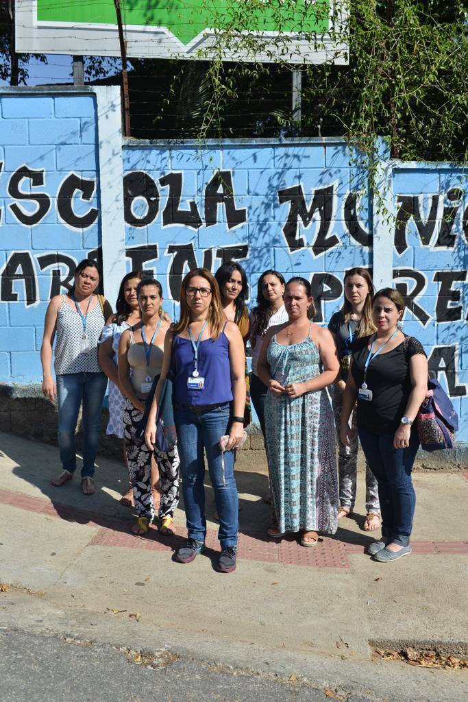 Professores da Escola Municipal Marlene Pereira Rancant