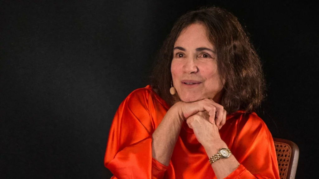 A atriz Regina Duarte