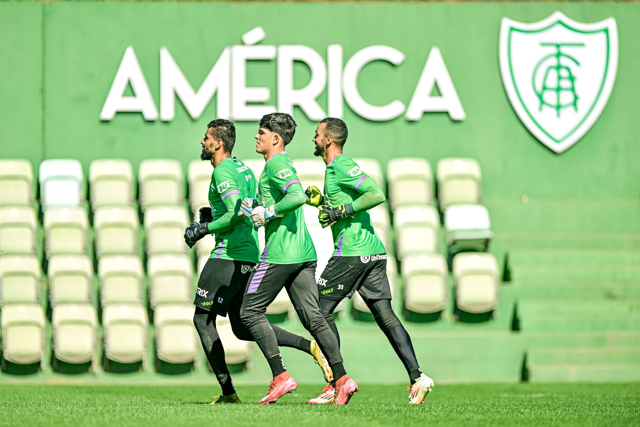 Treino do América no CT Lanna Drumond