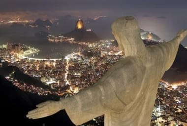 Cristo Redentor, no Rio de Janeiro, é ponto turístico bastante procurado