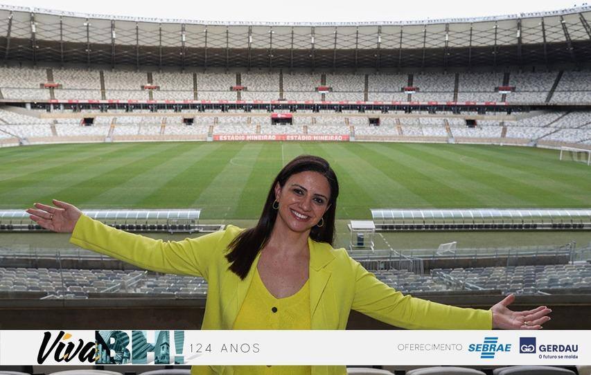 Desde 1999, Pollyanna dá as boas-vindas e transmite as informações dos jogos