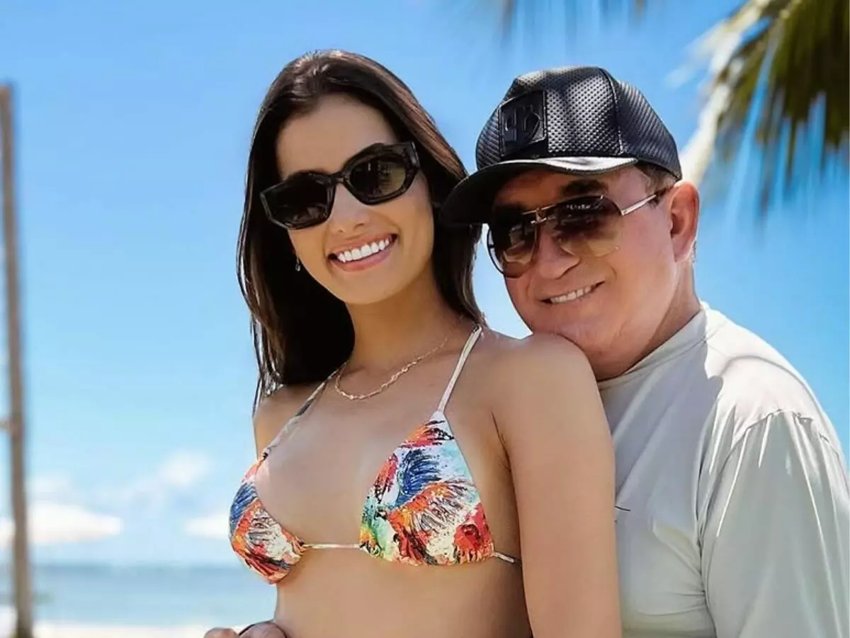 Calita Franciele, esposa de Amado Batista