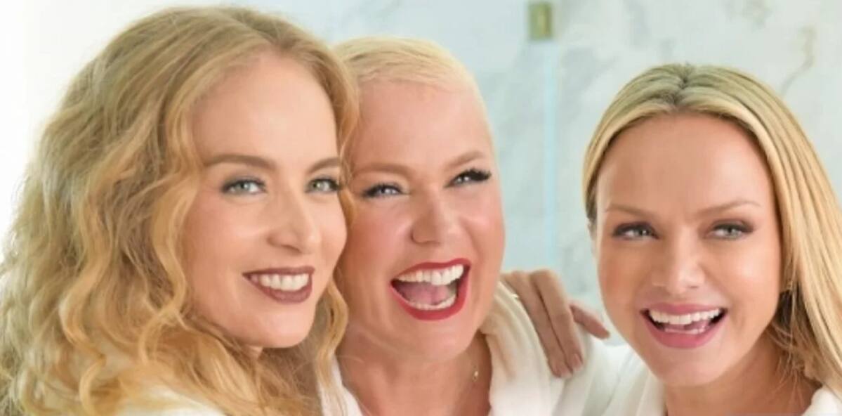 Angélica recebe em sua casa artistas como Xuxa, Eliana e Anitta em novo programa