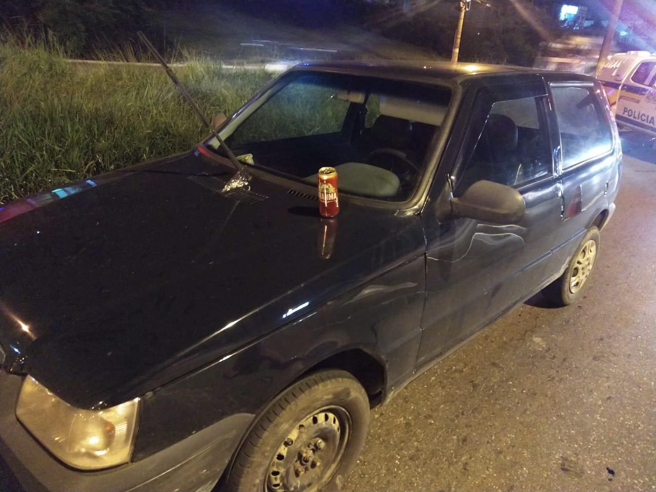 Motorista bêbado provoca acidente com três veículos no Anel Rodoviário