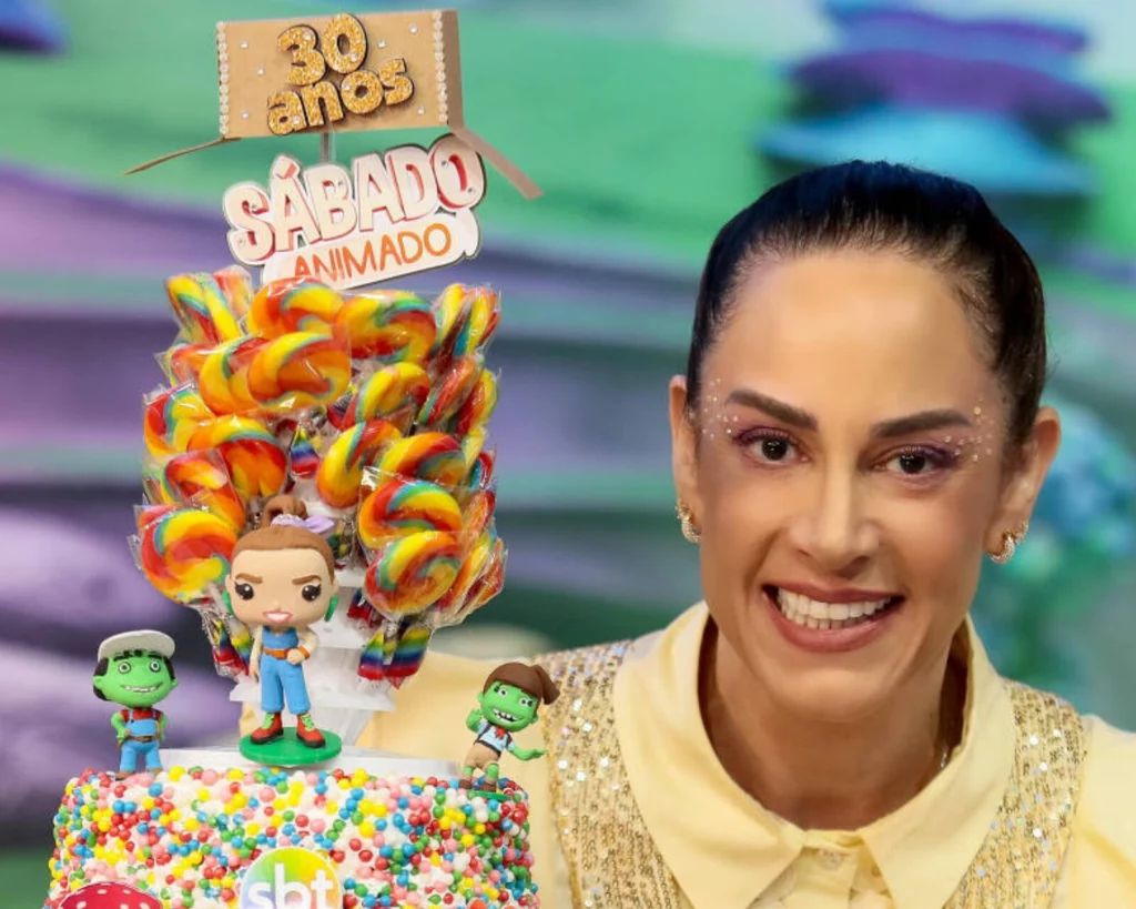 Silvia Abravanel no Sábado Animado