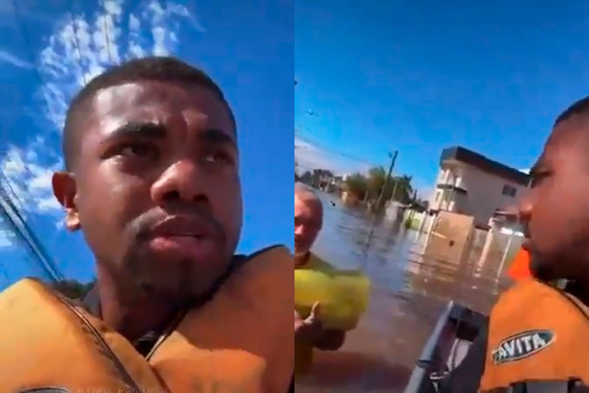 Davi Brito é detonado após fazer pergunta indelicada para vítima de enchente