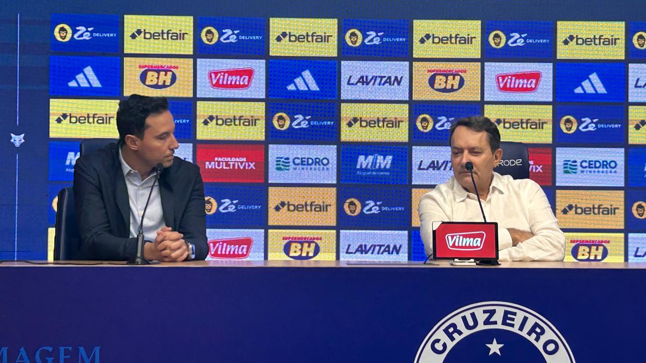 Pedro Junio e Pedro Lourenço, mandatários da SAF celeste