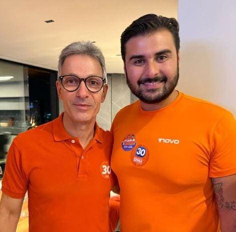Igor Eto e Romeu Zema