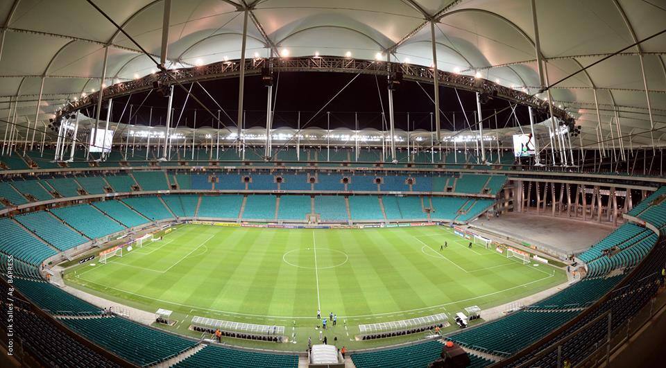 Brasil x Chile está marcado para a Arena Fonte Nova, em Salvador