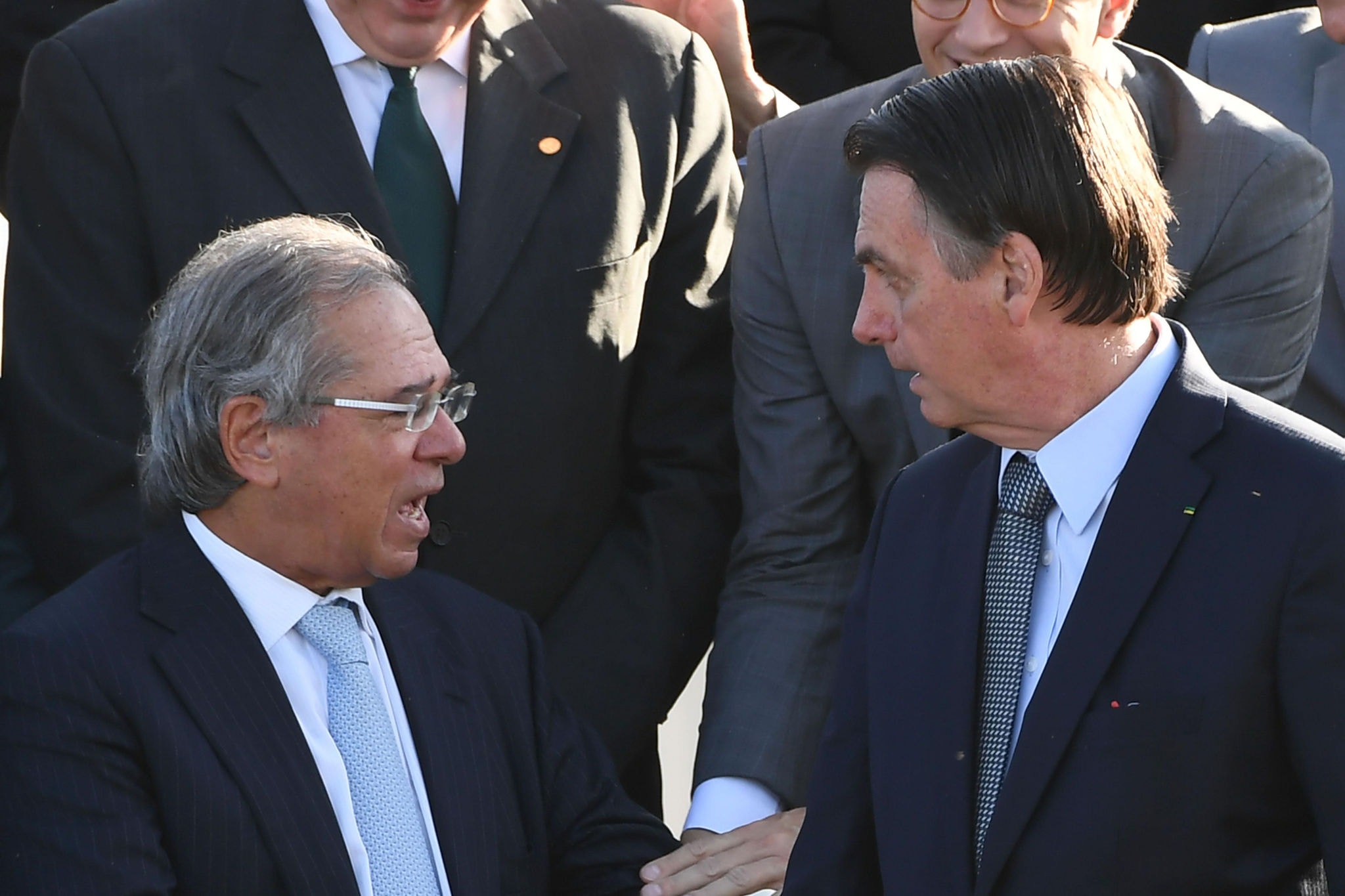 Paulo Guedes e Jair Bolsonaro