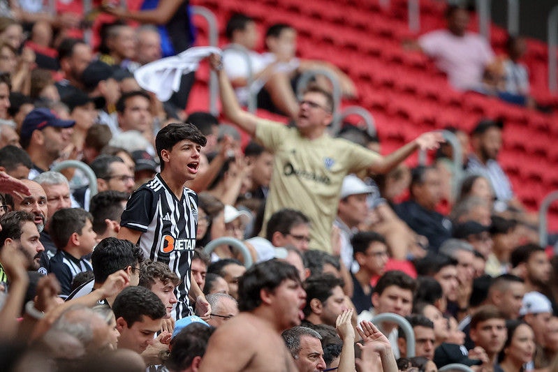Atlético atuou no Mané Garrincha na atual temporada pelo Campeonato Mineiro