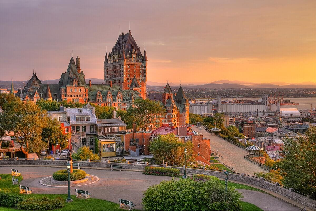 Quebec é um ótimo destino para passar o final de semana