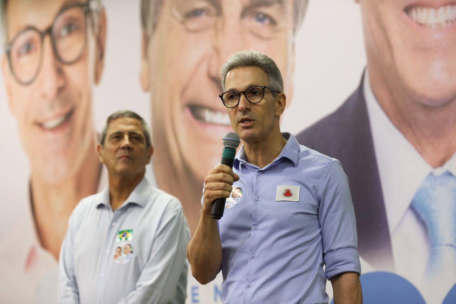 Zema e Braga Netto