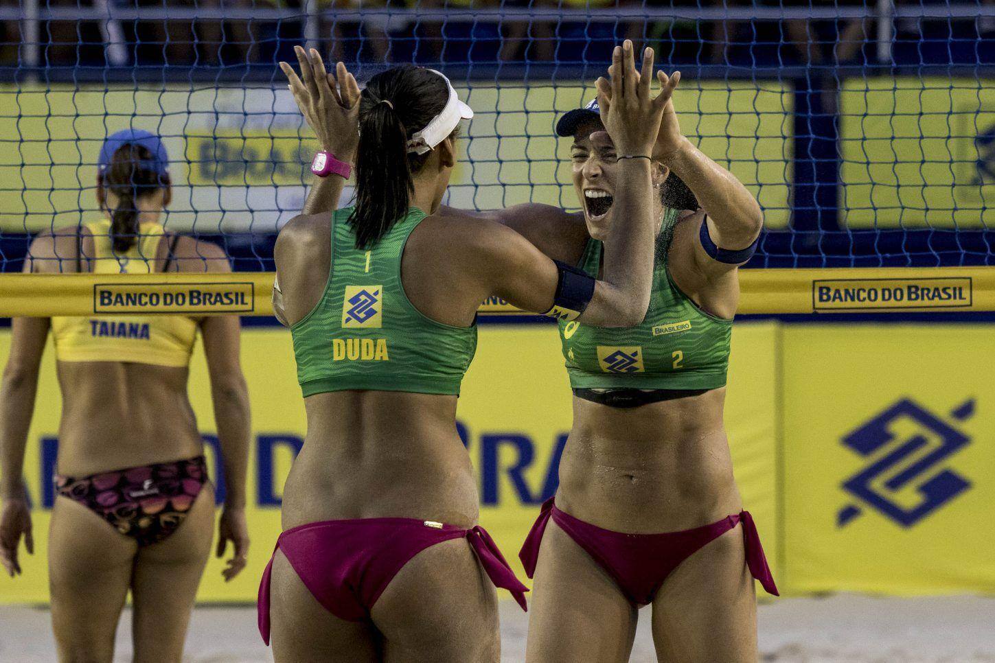 ESPORTES - VOLEI DE PRAIA - 18.02.2017
Duda e Agatha 

Foto: Daniel Zappe / MPIX / CBV