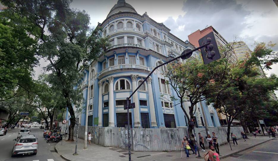 Edifício histórico do Sesc JK fica na rua dos Caetés, 603, no centro de BH