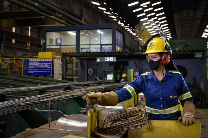 A Gerdau é uma das mais importantes siderúrgicas em Minas Gerais