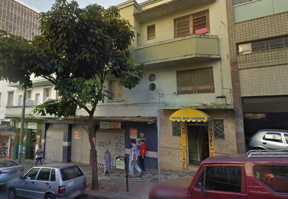Suspeito se hospedou em um hotel na rua Guaranis, no Centro da capital