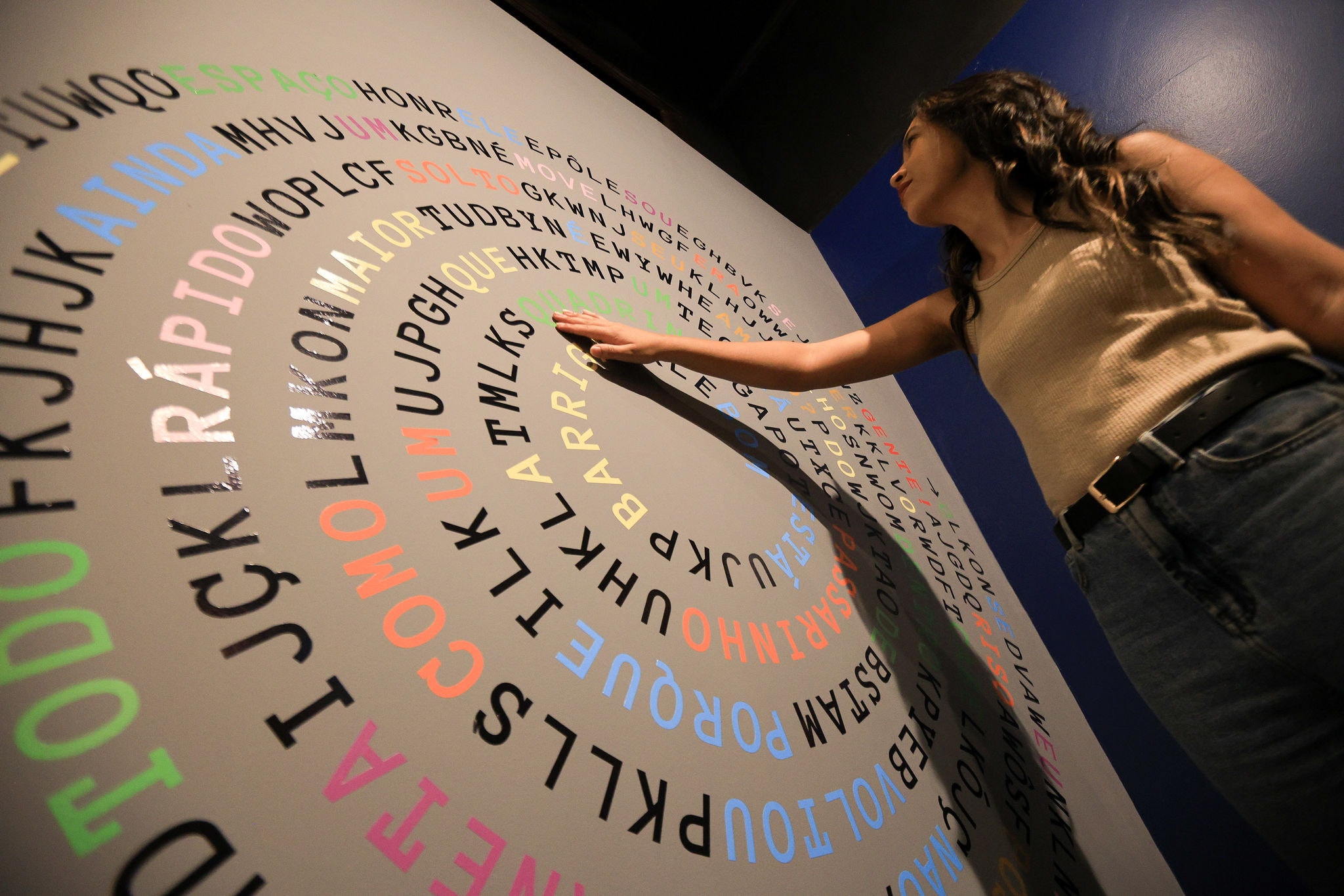 Exposição Mundo Zira - Ziraldo Interativo , no CCBB, é uma opção de diversão para as férias de julho . ( Foto : Flavio Tavares / O Tempo ) 