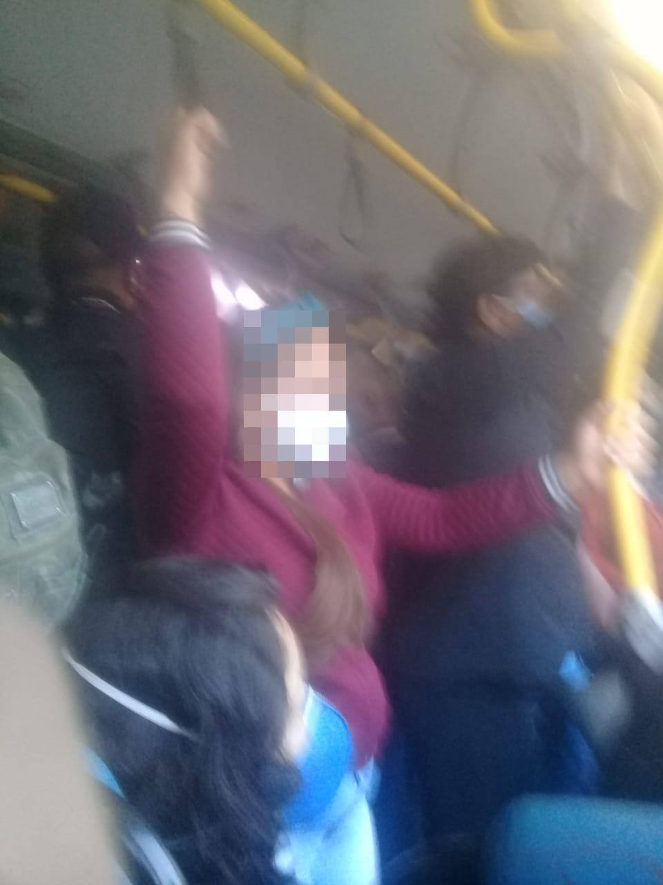 Ônibus lotado