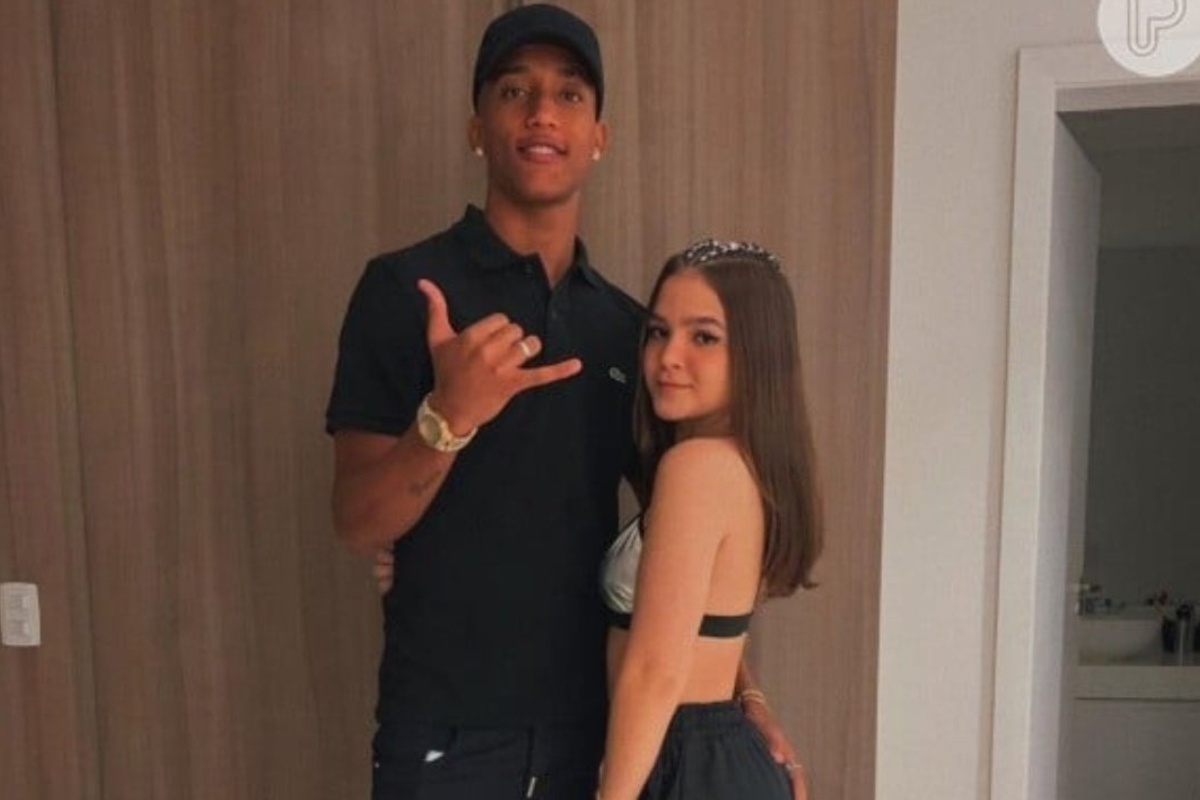 João Pedro e Mel Maia