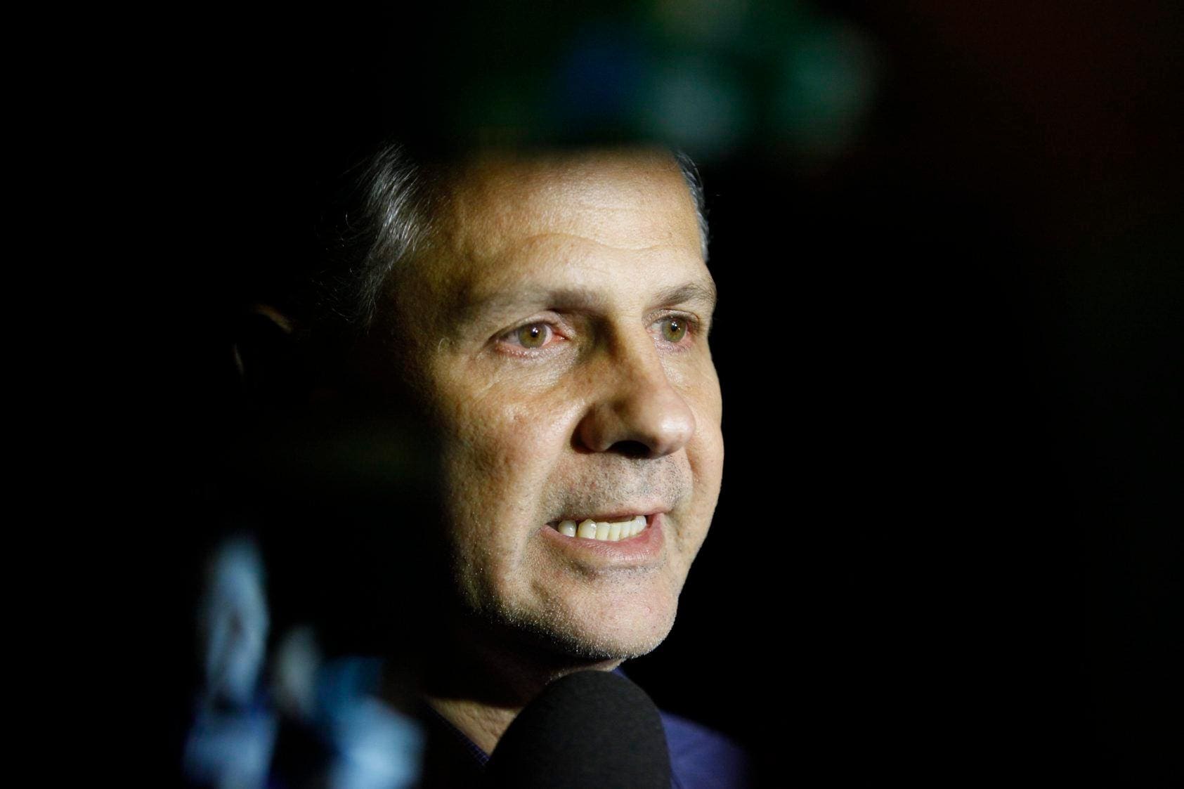 COLETIVA SOBRE POSSIBILIDADE DE ALERTA NA BARRAGEM DE SAO SEBASTIAO DAS AGUAS CLARAS , MACACOS  NA FOTO MARCELO KLAY, DIRETOR EXECUTIVO DA VALE RESPONSAVEL PEKLA SEGURANCA DA EMPRESA