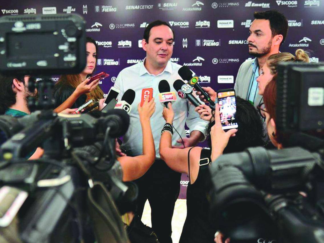 Em Minas Em relação ao governo do Estado, Roscoe disse que pretende dialogar com Romeu Zema