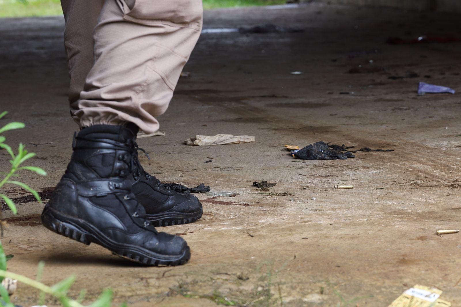 Fotos em Varginha mostram sítio usado por quadrilha morta pela polícia