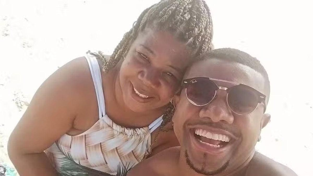 Elisângela Brito e Davi