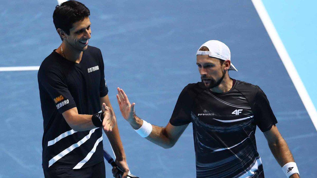 Melo e Kubot bateram o austríaco Oliver Marach e o croata Mate Pavic por 2 sets a 0, com parciais de 7/6 (7/4) e 6/4