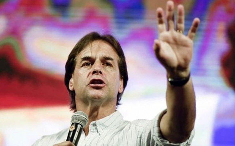 Luis Lacalle Pou, presidente do Uruguai Luis Lacalle Pou, presidente do Uruguai