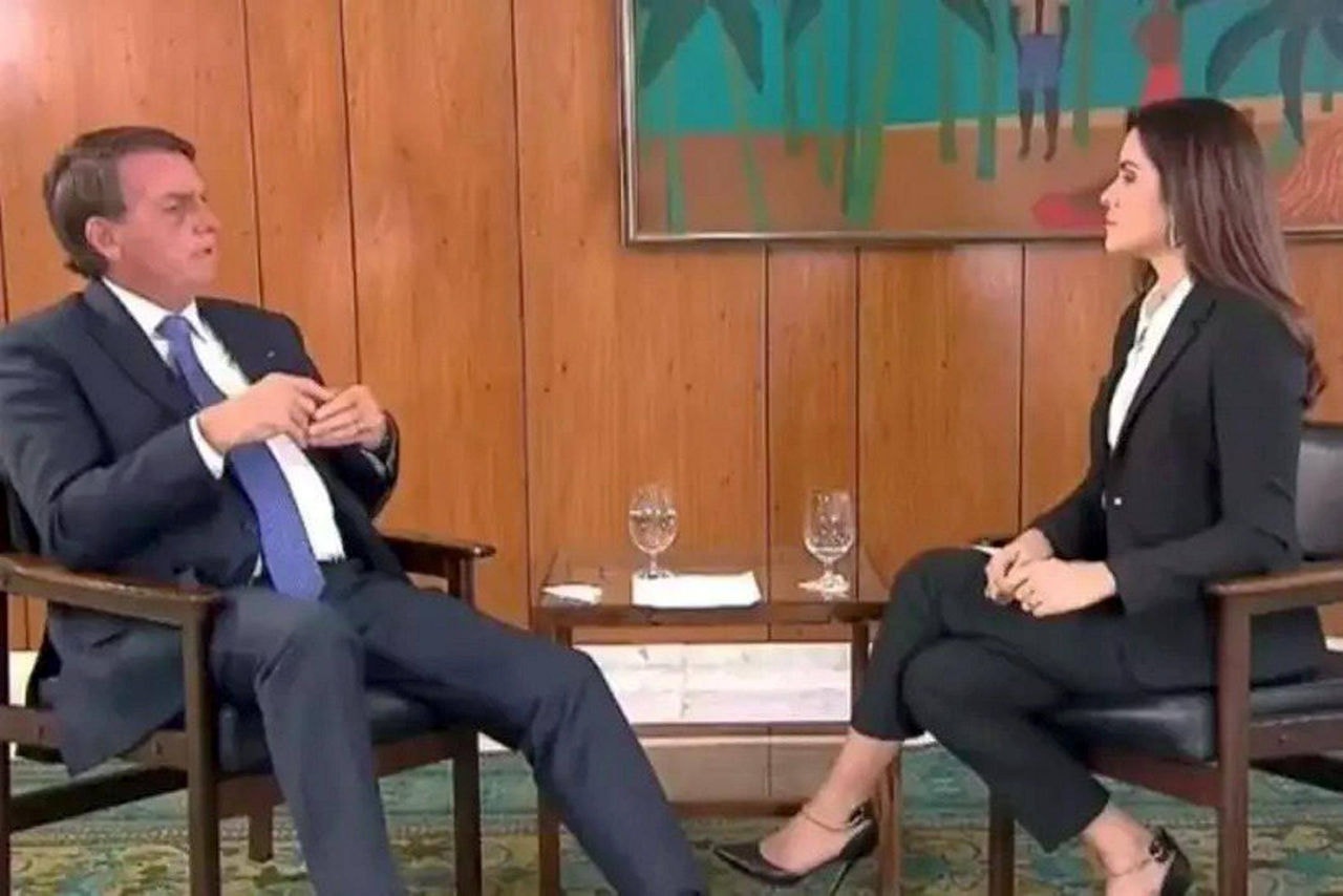 As Forças Armadas estão trabalhando com muito afinco", disse o presidente Jair Bolsonaro, em entrevista ao SBT News
