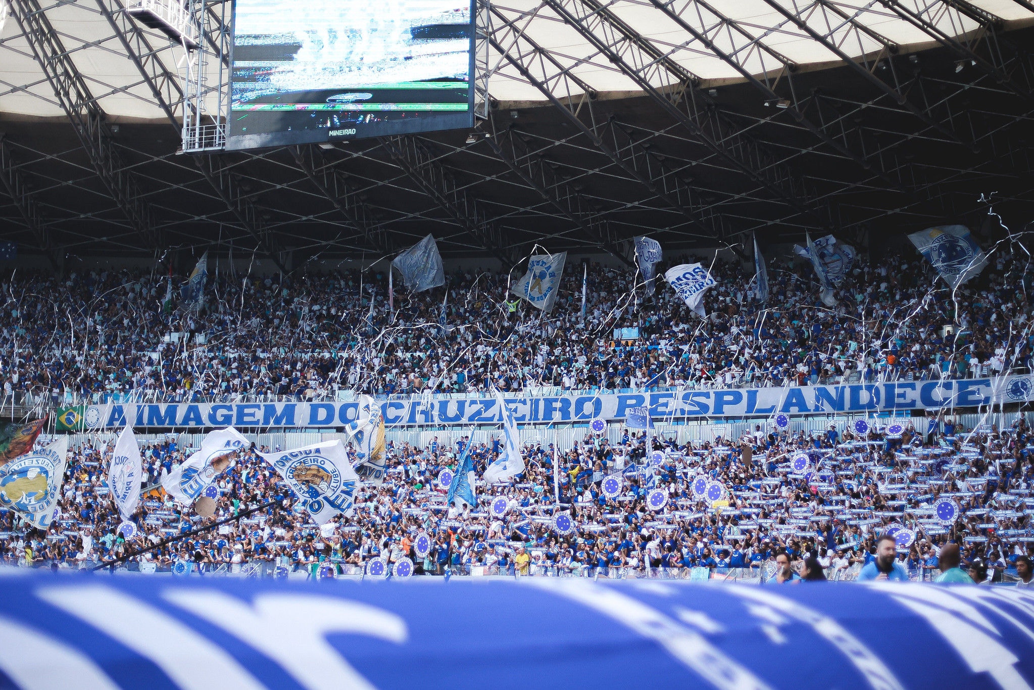 Time celeste é o principal usuário da arena