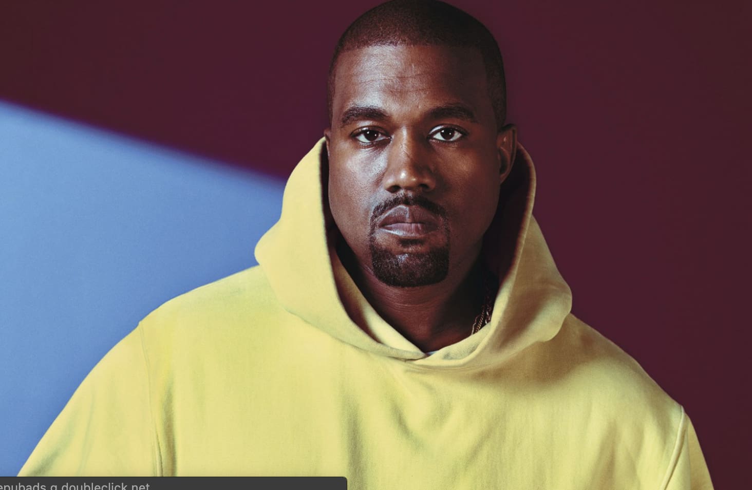 O rapper Kanye West