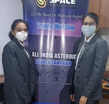 As estudantes indianas que localizaram um asteroide