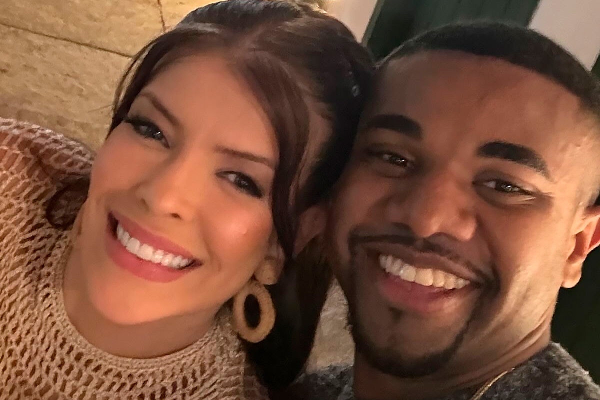 Jaquelline Grohalski e Davi Brito