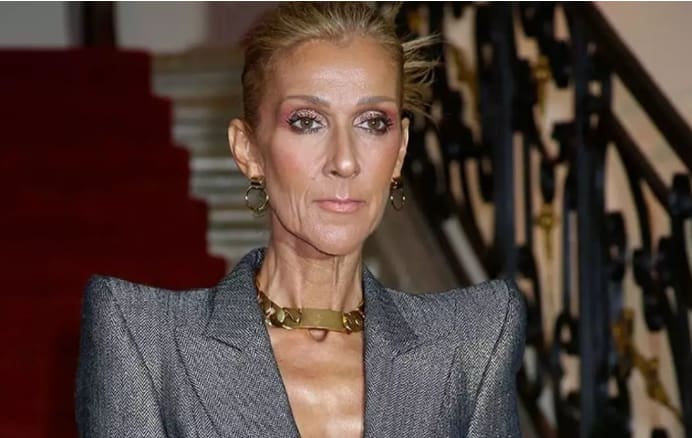 A cantora Celine Dion