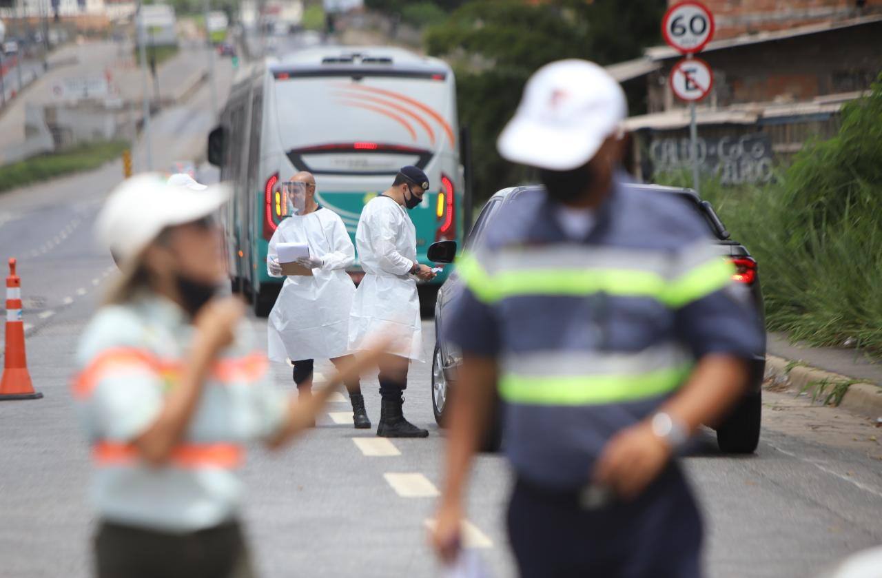 Barreiras sanitárias voltaram a ser aplicadas em Belo Horizonte
