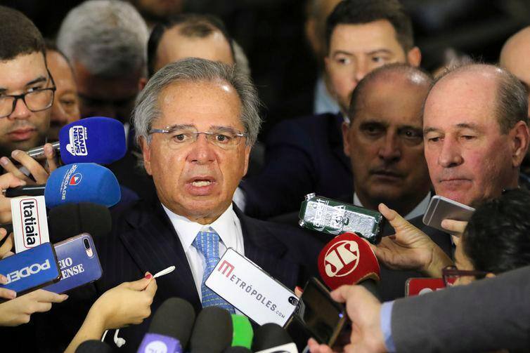 O ministro da Economia, Paulo Guedes, falou sobre a proposta de reforma da Previdência dos militares