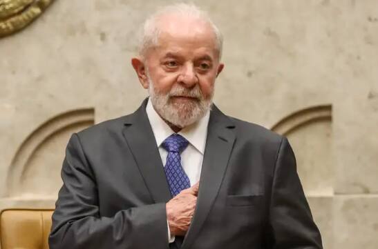 Na imagem, o presidente da República, Luiz Inácio Lula da Silva (PT)