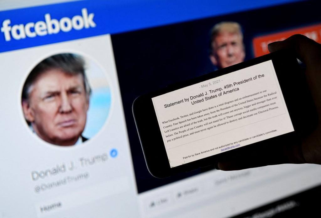 Painel de supervisão do Facebook mantém veto a Donald Trump na rede social